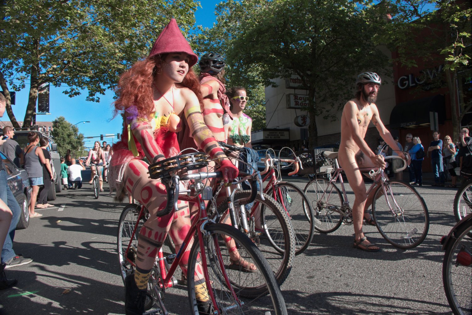 Naked Bike Ride In the City #LDsbJh6A
