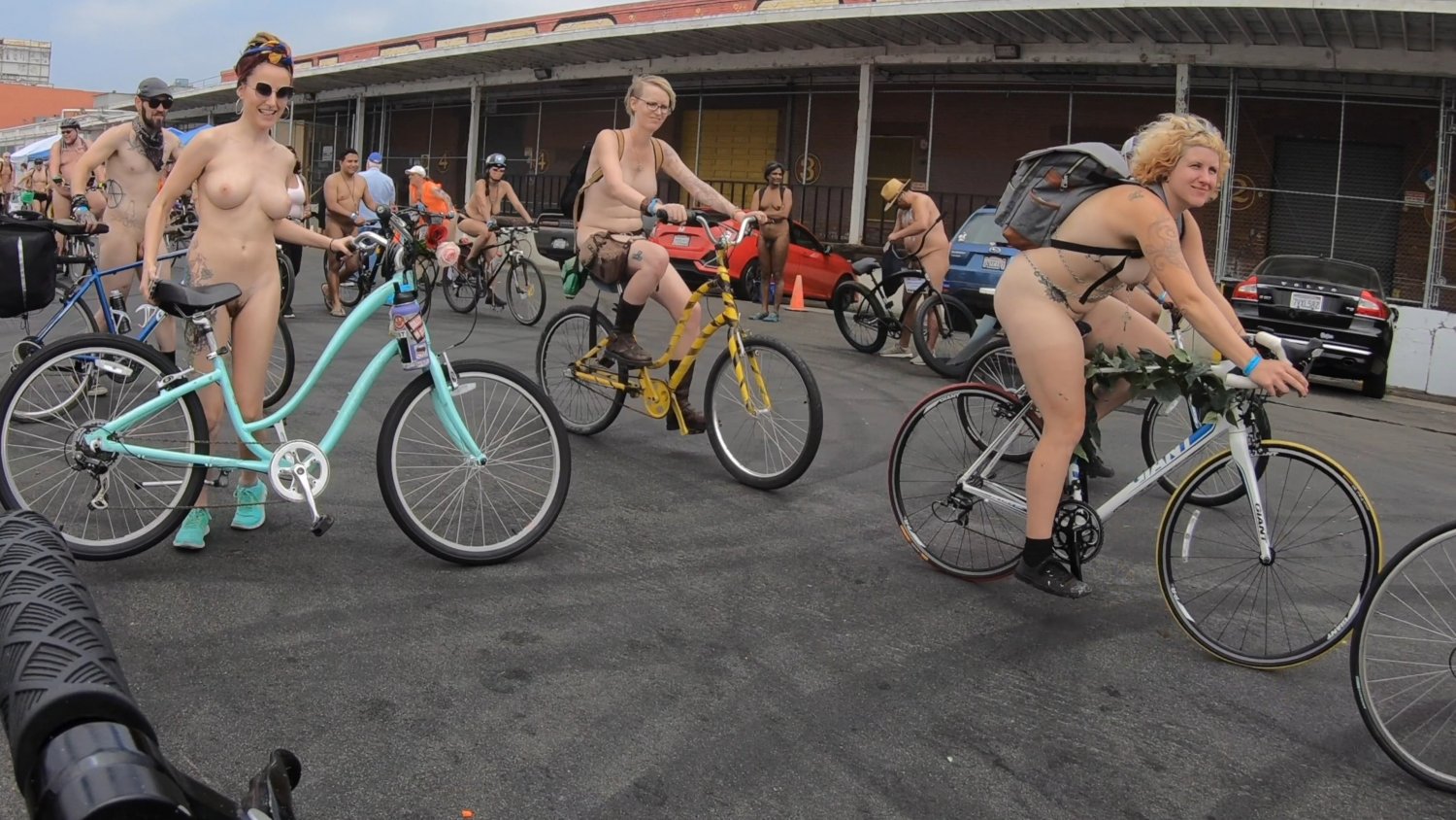 Naked Bike Ride In the City #a5jPB1AD
