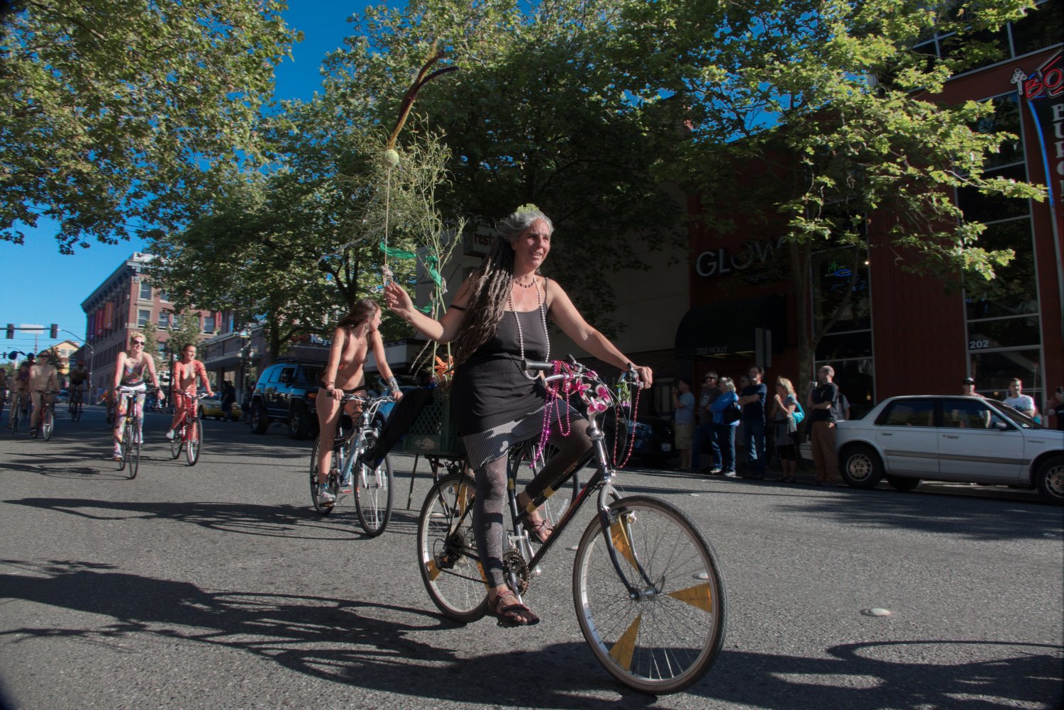 Naked Bike Ride In the City #kJyfWjbX