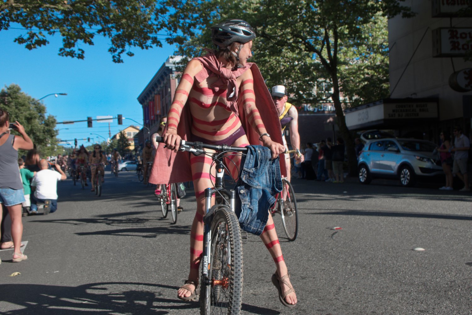 Naked Bike Ride In the City #nz7PNjYO